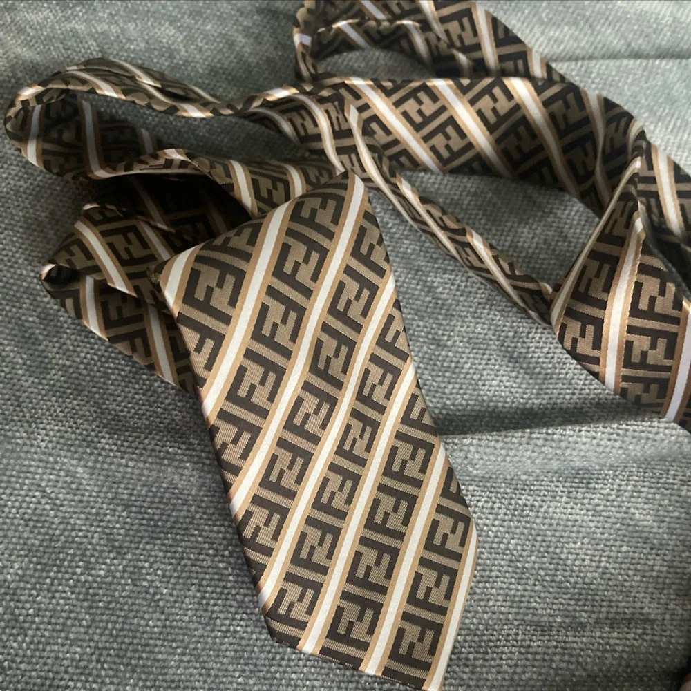 Fendi designer silk